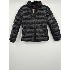 Moncler Bady Giubbotto Down Puffer Jacket black Full Zip Pocket Logo